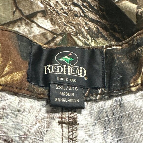 Redhead Realtree Ripstop Camo Cargo Pants 2XL 100% Cotton Hunting Outdoors - Picture 3 of 10